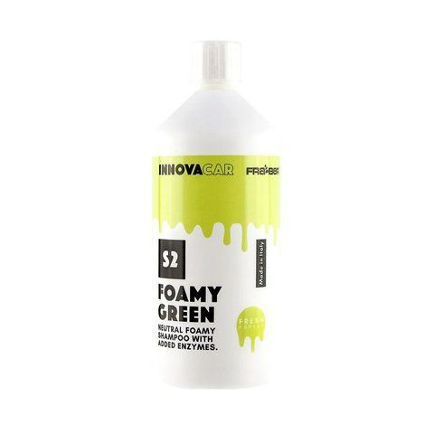Innovacar S2 Foamy Color Green &mdash; активна піна з зеленим кольором (pH-нейтральна) INV-S2-GREEN-1L фото