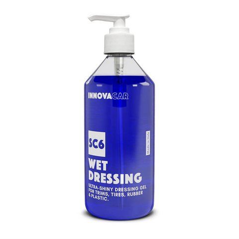 Innovacar SC6 Wet Dressing &mdash; ультраглянцевий чорнитель шин та пластику INV-SC6-500ML фото