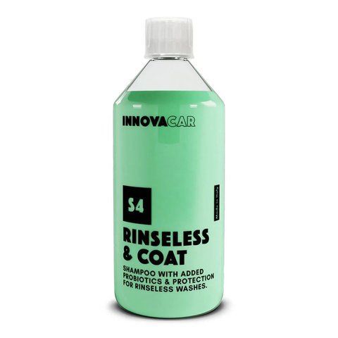 Innovacar S4 Rinseless&Coat &mdash; шампунь 3-в-1 з пробіотиками та захисним ефектом (Rinseless/Waterless) INV-S4-1L фото